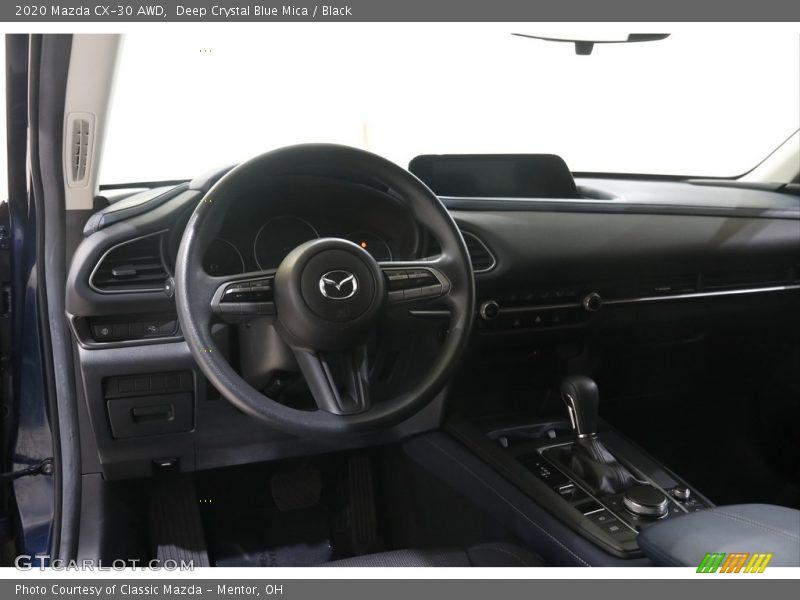 Deep Crystal Blue Mica / Black 2020 Mazda CX-30 AWD