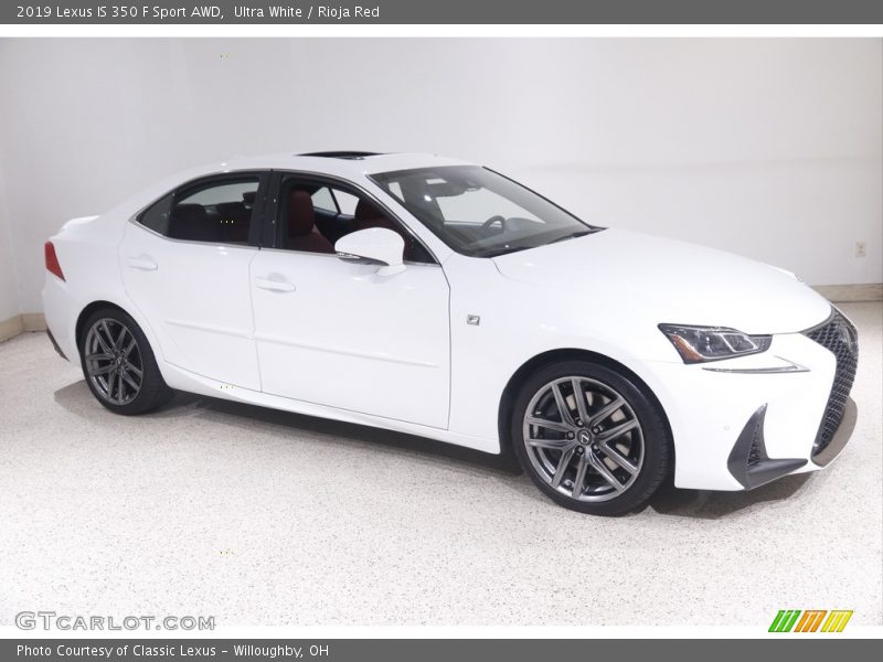  2019 IS 350 F Sport AWD Ultra White