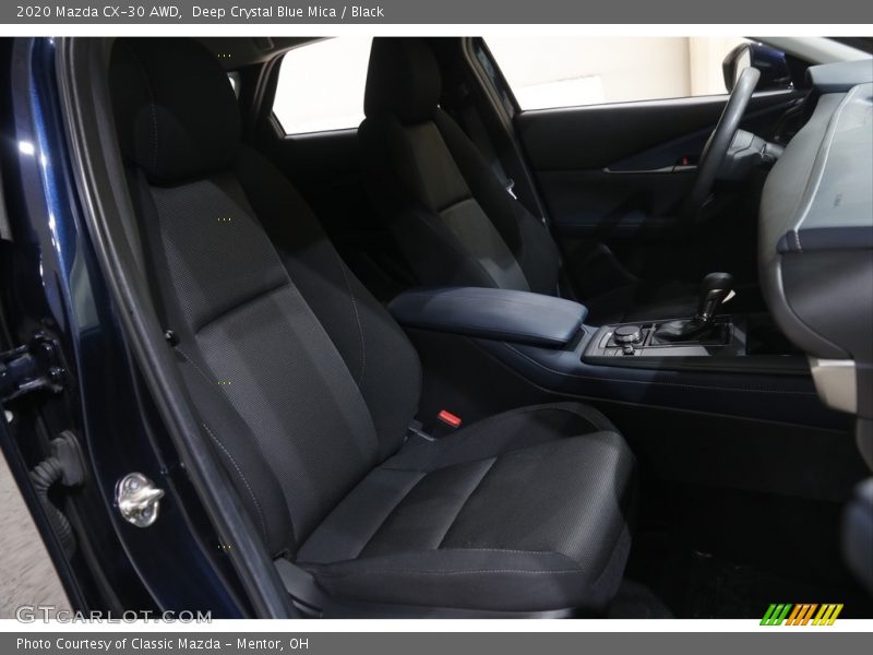 Deep Crystal Blue Mica / Black 2020 Mazda CX-30 AWD
