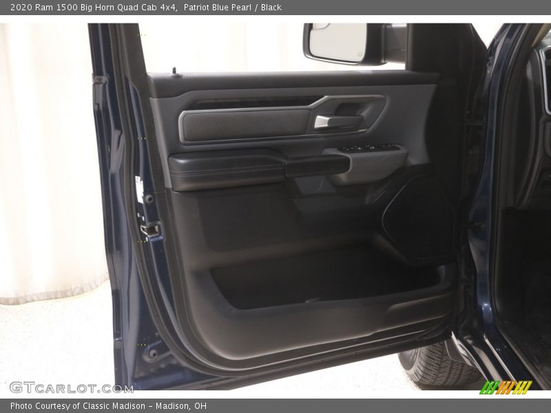 Patriot Blue Pearl / Black 2020 Ram 1500 Big Horn Quad Cab 4x4