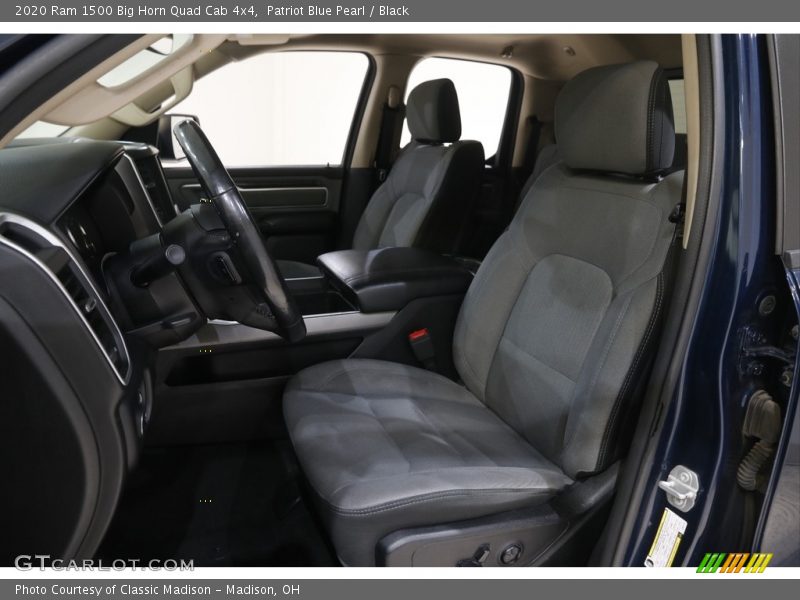 Patriot Blue Pearl / Black 2020 Ram 1500 Big Horn Quad Cab 4x4