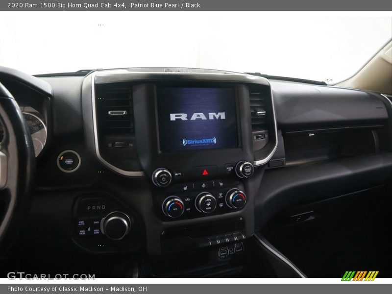 Patriot Blue Pearl / Black 2020 Ram 1500 Big Horn Quad Cab 4x4