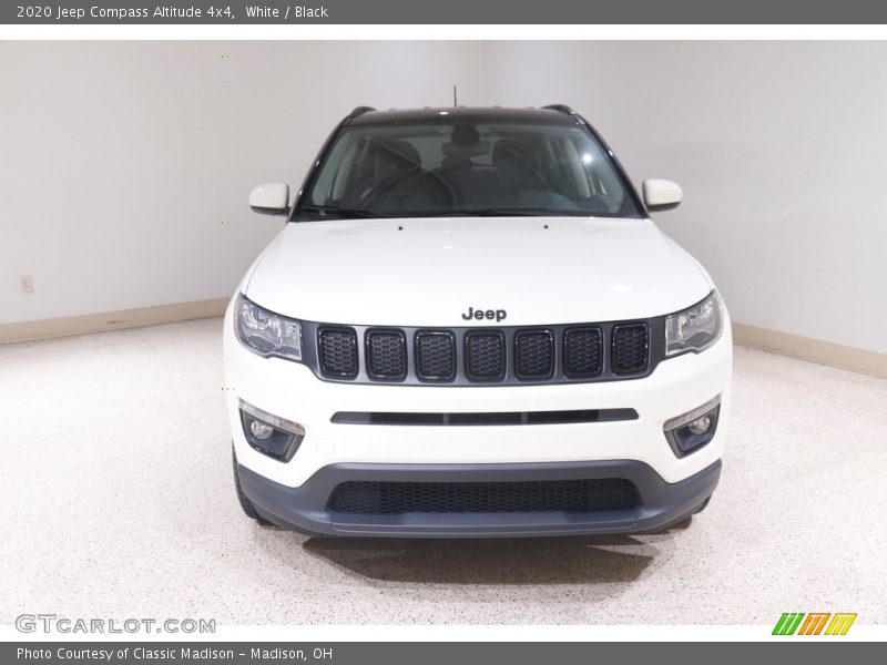 White / Black 2020 Jeep Compass Altitude 4x4