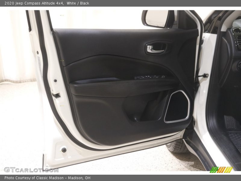 White / Black 2020 Jeep Compass Altitude 4x4