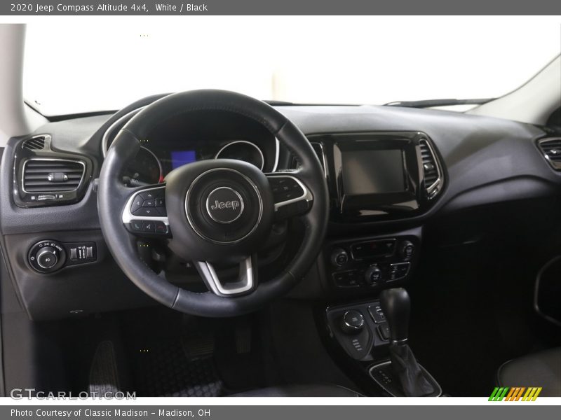 White / Black 2020 Jeep Compass Altitude 4x4