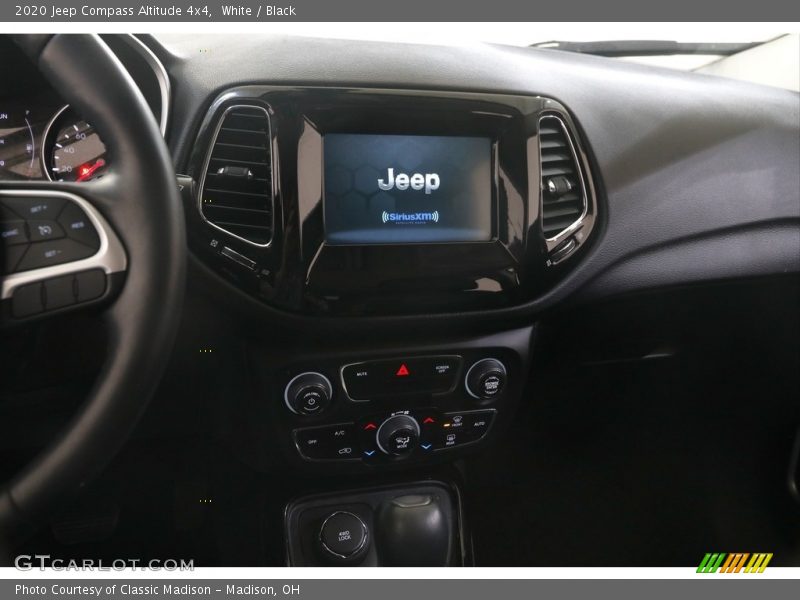 White / Black 2020 Jeep Compass Altitude 4x4