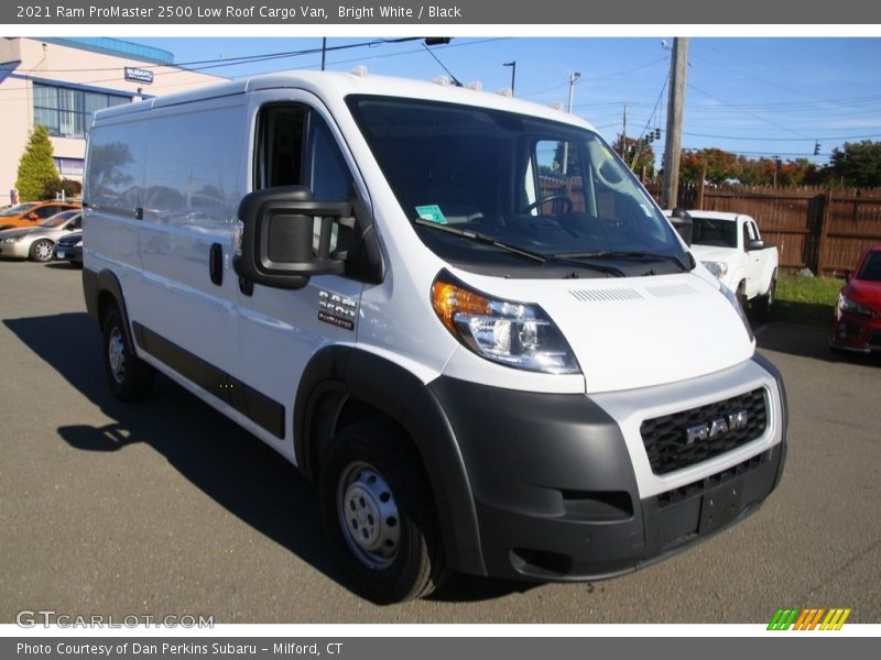 Bright White / Black 2021 Ram ProMaster 2500 Low Roof Cargo Van