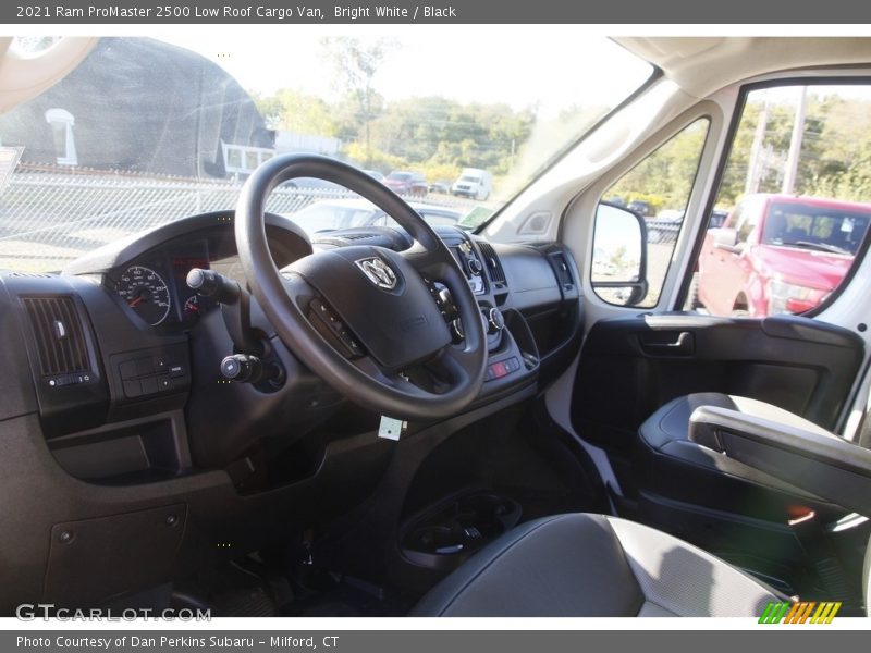Bright White / Black 2021 Ram ProMaster 2500 Low Roof Cargo Van