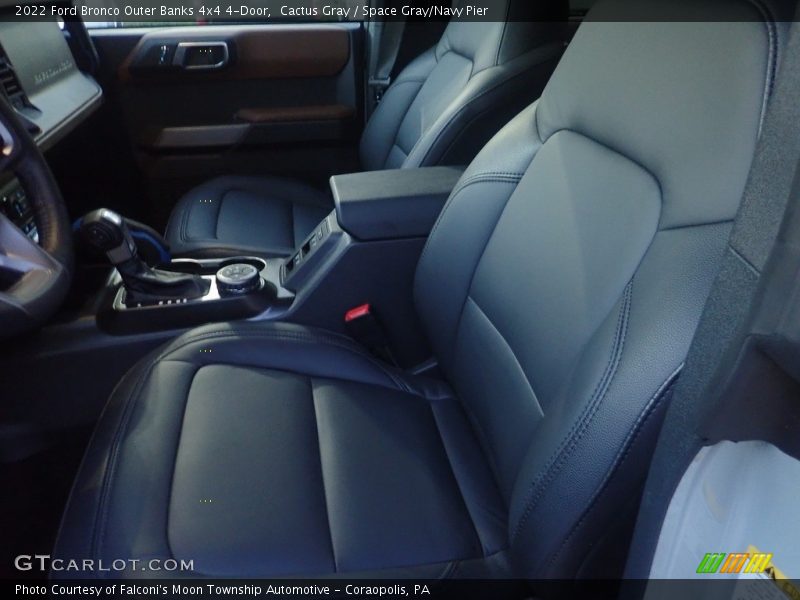 Cactus Gray / Space Gray/Navy Pier 2022 Ford Bronco Outer Banks 4x4 4-Door