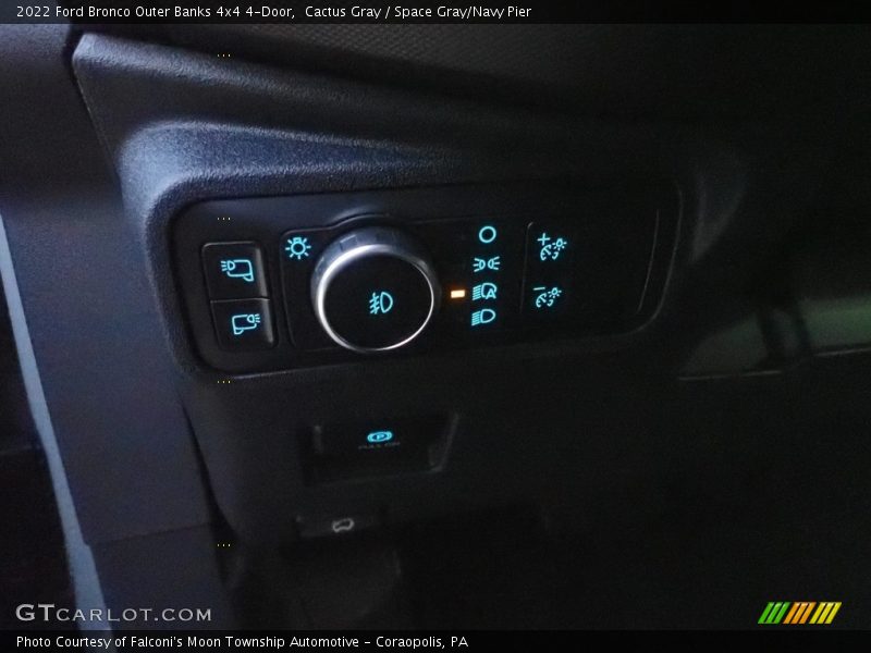 Cactus Gray / Space Gray/Navy Pier 2022 Ford Bronco Outer Banks 4x4 4-Door