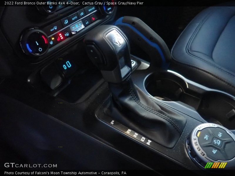 Cactus Gray / Space Gray/Navy Pier 2022 Ford Bronco Outer Banks 4x4 4-Door