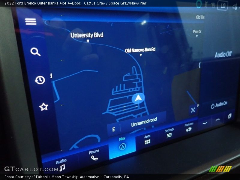 Cactus Gray / Space Gray/Navy Pier 2022 Ford Bronco Outer Banks 4x4 4-Door