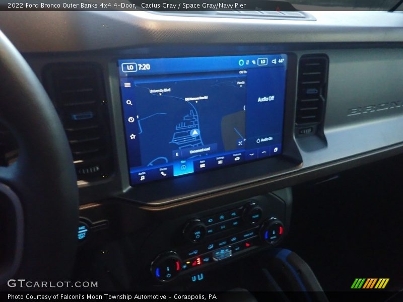 Cactus Gray / Space Gray/Navy Pier 2022 Ford Bronco Outer Banks 4x4 4-Door