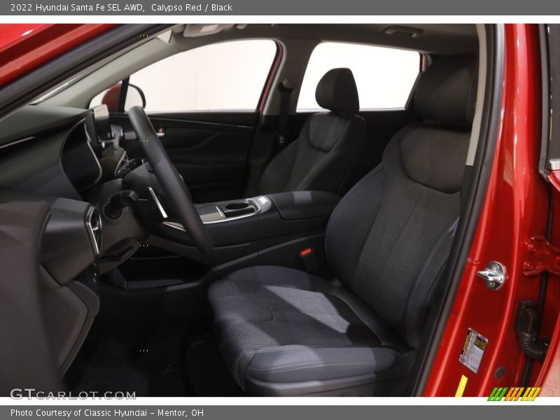Calypso Red / Black 2022 Hyundai Santa Fe SEL AWD