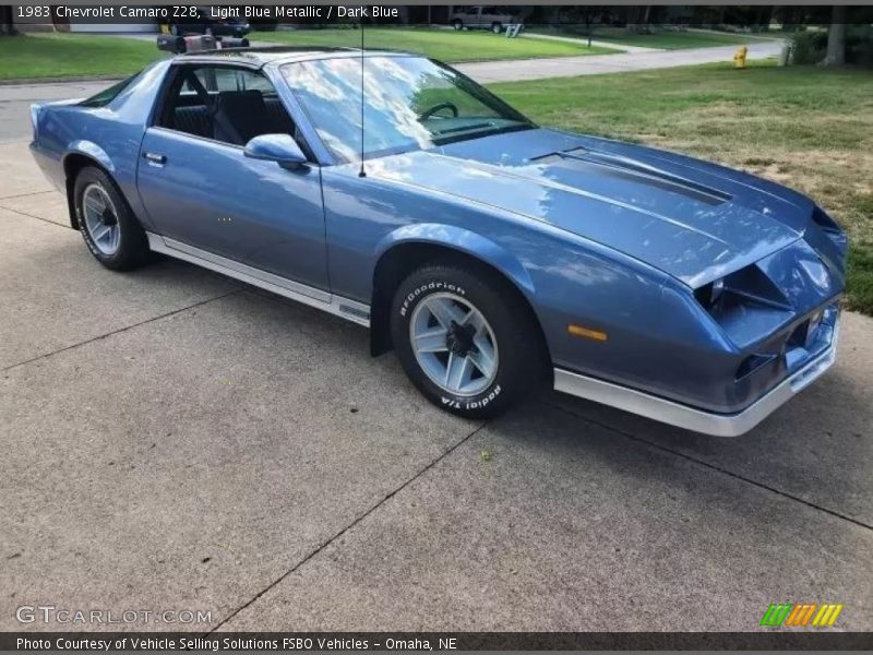  1983 Camaro Z28 Light Blue Metallic