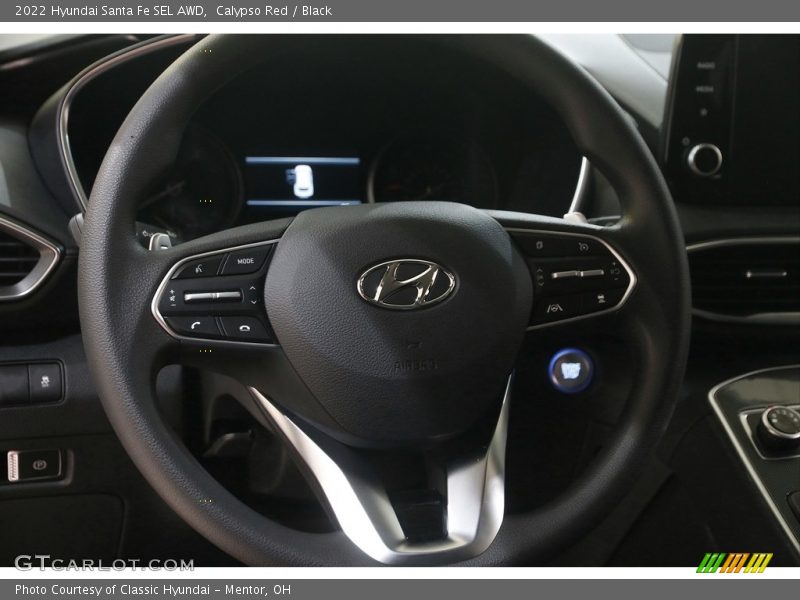 Calypso Red / Black 2022 Hyundai Santa Fe SEL AWD