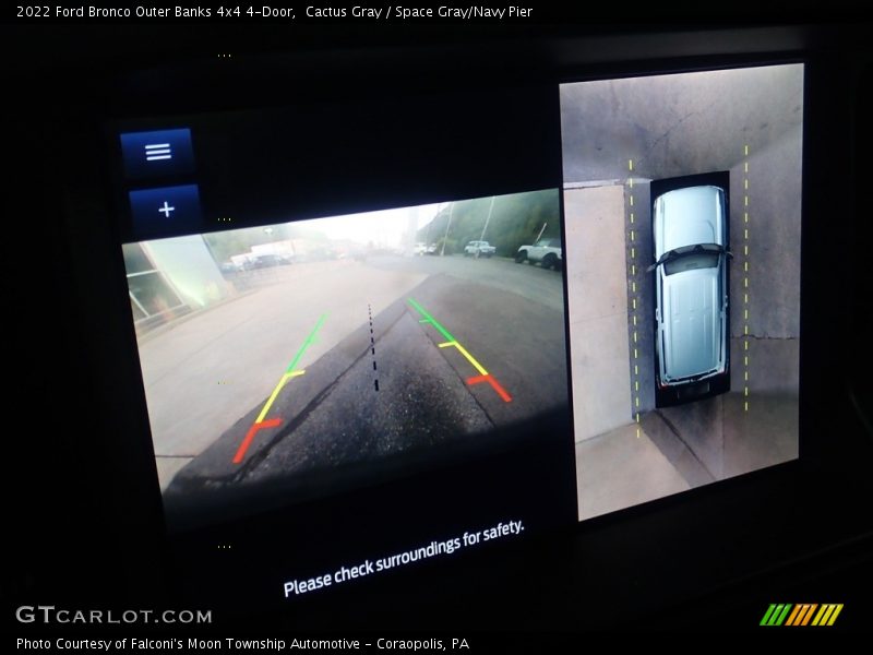 Cactus Gray / Space Gray/Navy Pier 2022 Ford Bronco Outer Banks 4x4 4-Door