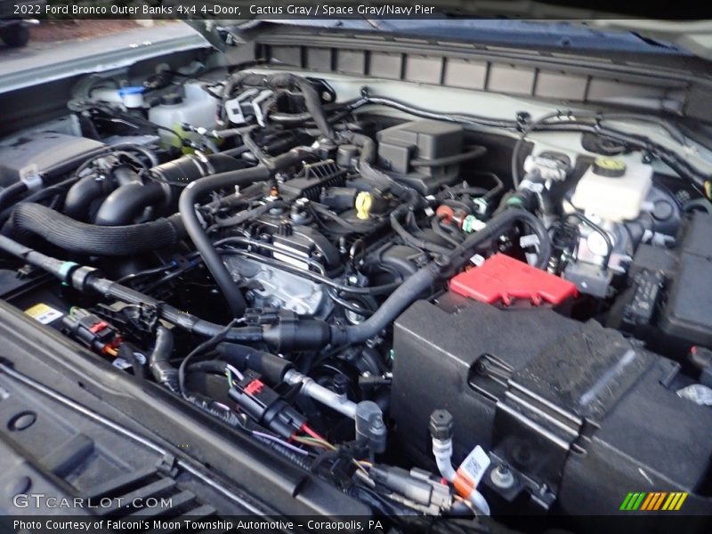  2022 Bronco Outer Banks 4x4 4-Door Engine - 2.3 Liter Turbocharged DOHC 16-Valve Ti-VCT EcoBoost 4 Cylinder