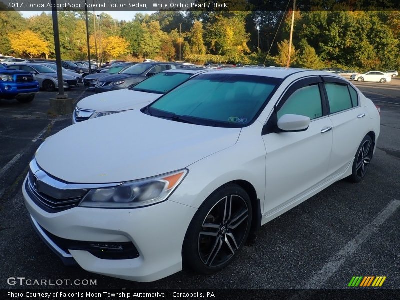 White Orchid Pearl / Black 2017 Honda Accord Sport Special Edition Sedan