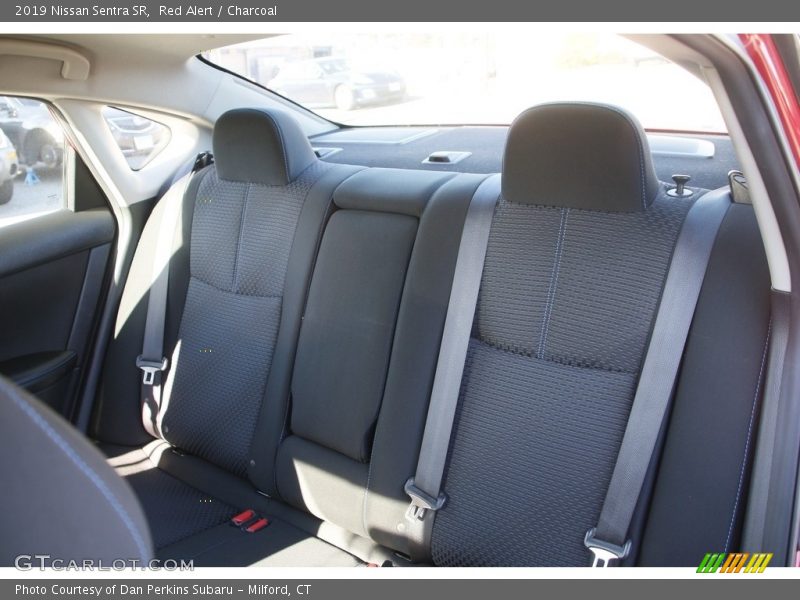 Red Alert / Charcoal 2019 Nissan Sentra SR