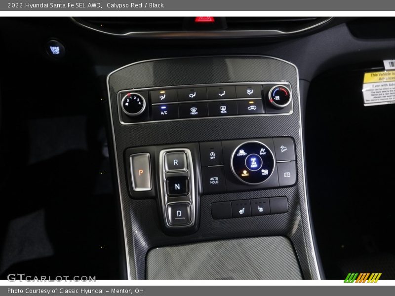 Calypso Red / Black 2022 Hyundai Santa Fe SEL AWD