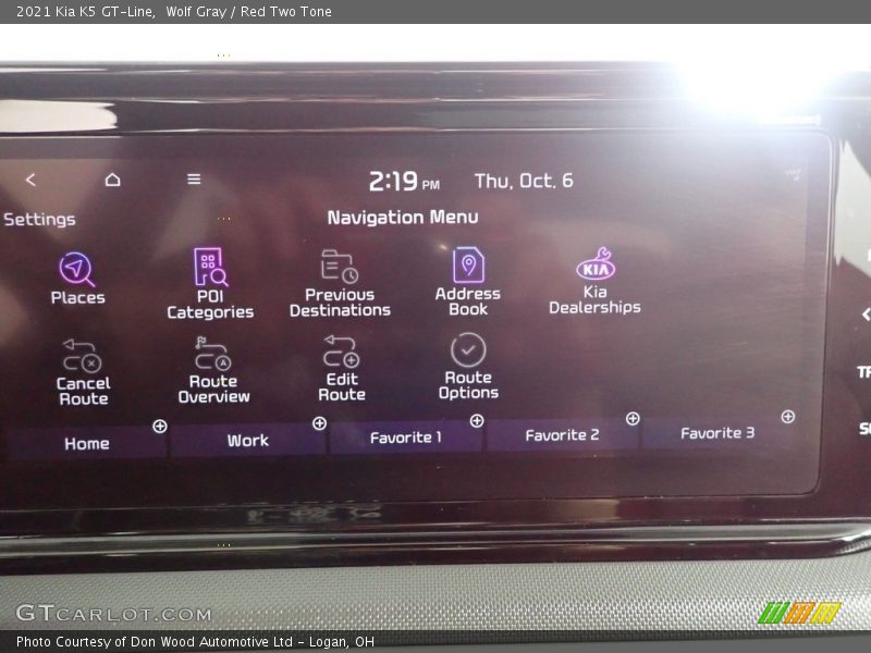 Wolf Gray / Red Two Tone 2021 Kia K5 GT-Line