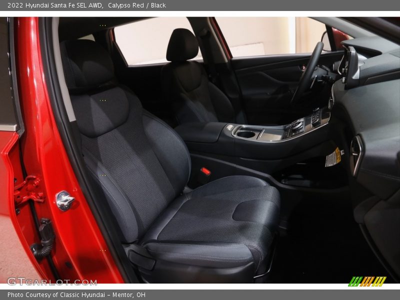 Calypso Red / Black 2022 Hyundai Santa Fe SEL AWD