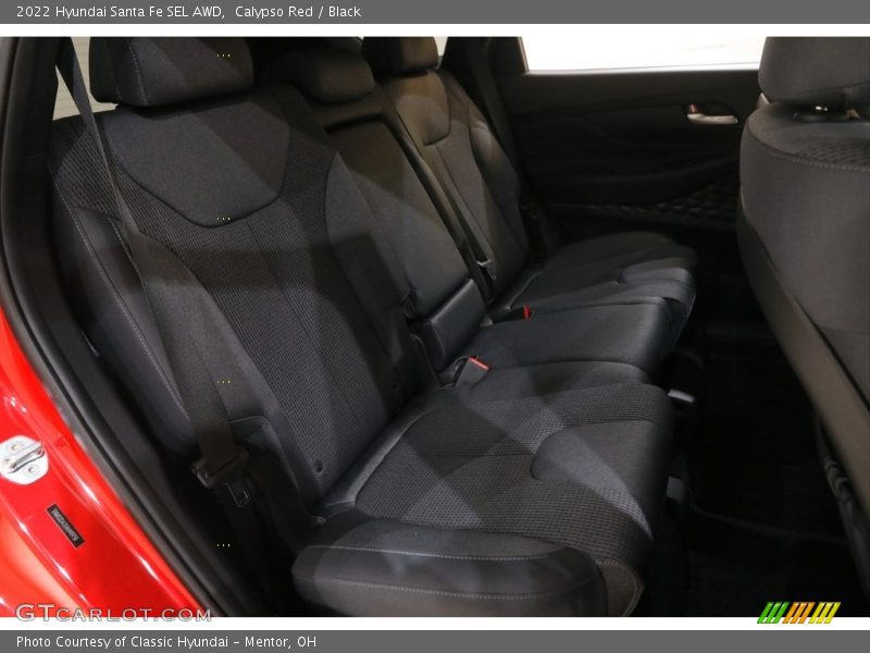 Calypso Red / Black 2022 Hyundai Santa Fe SEL AWD