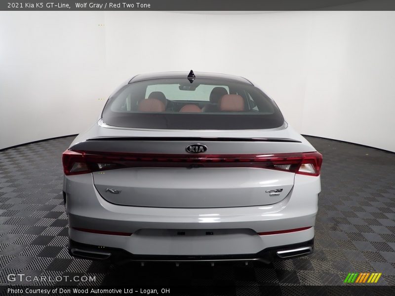 Wolf Gray / Red Two Tone 2021 Kia K5 GT-Line