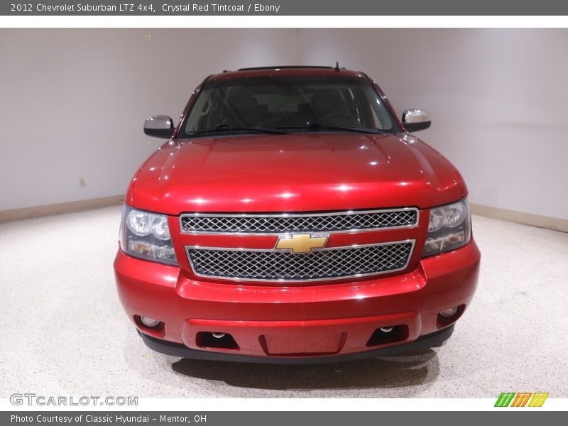 Crystal Red Tintcoat / Ebony 2012 Chevrolet Suburban LTZ 4x4