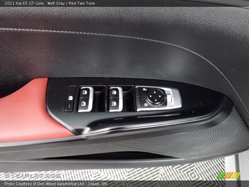 Wolf Gray / Red Two Tone 2021 Kia K5 GT-Line