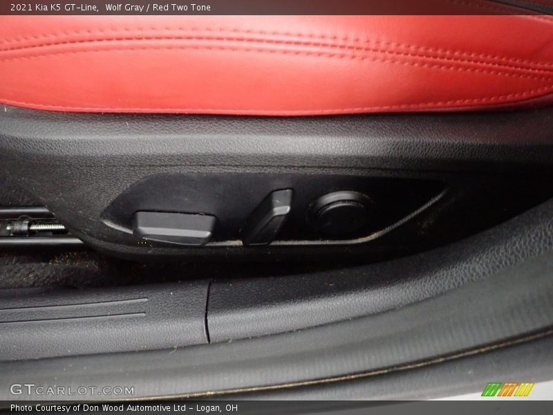 Wolf Gray / Red Two Tone 2021 Kia K5 GT-Line