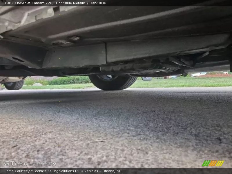 Undercarriage of 1983 Camaro Z28