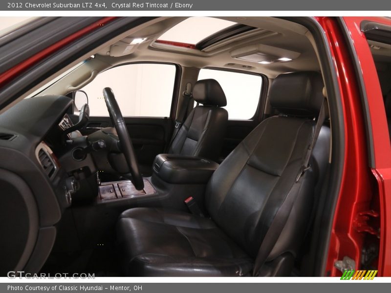 Crystal Red Tintcoat / Ebony 2012 Chevrolet Suburban LTZ 4x4