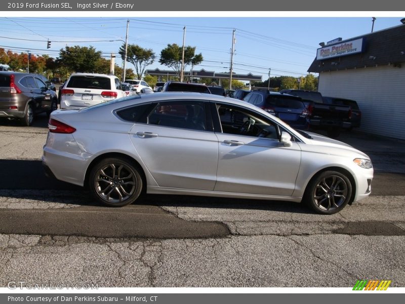 Ingot Silver / Ebony 2019 Ford Fusion SEL