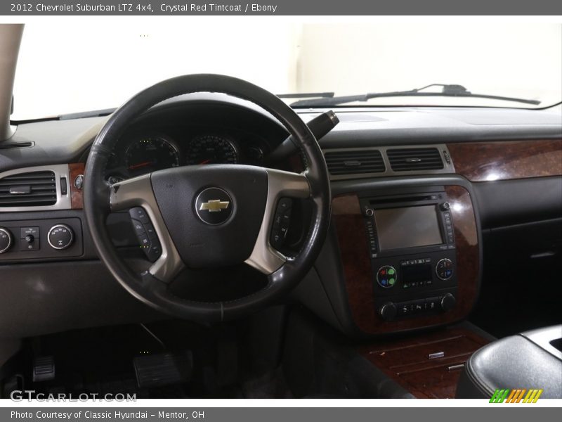 Crystal Red Tintcoat / Ebony 2012 Chevrolet Suburban LTZ 4x4