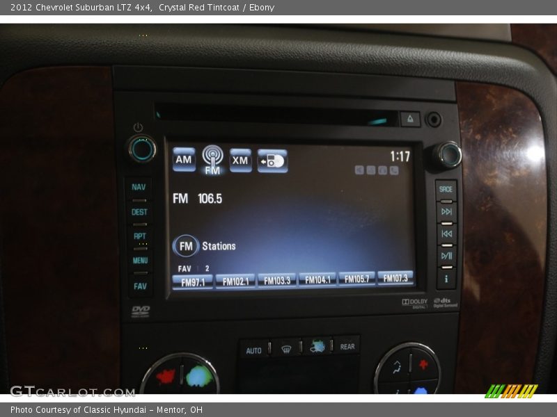 Crystal Red Tintcoat / Ebony 2012 Chevrolet Suburban LTZ 4x4