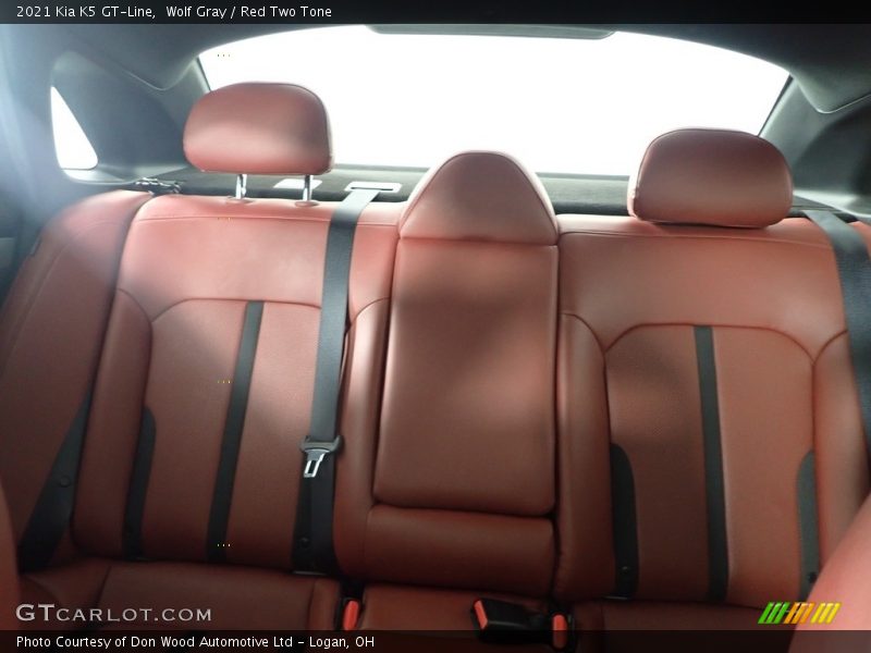 Wolf Gray / Red Two Tone 2021 Kia K5 GT-Line