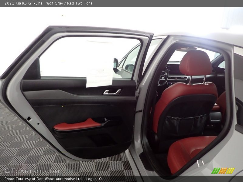Wolf Gray / Red Two Tone 2021 Kia K5 GT-Line