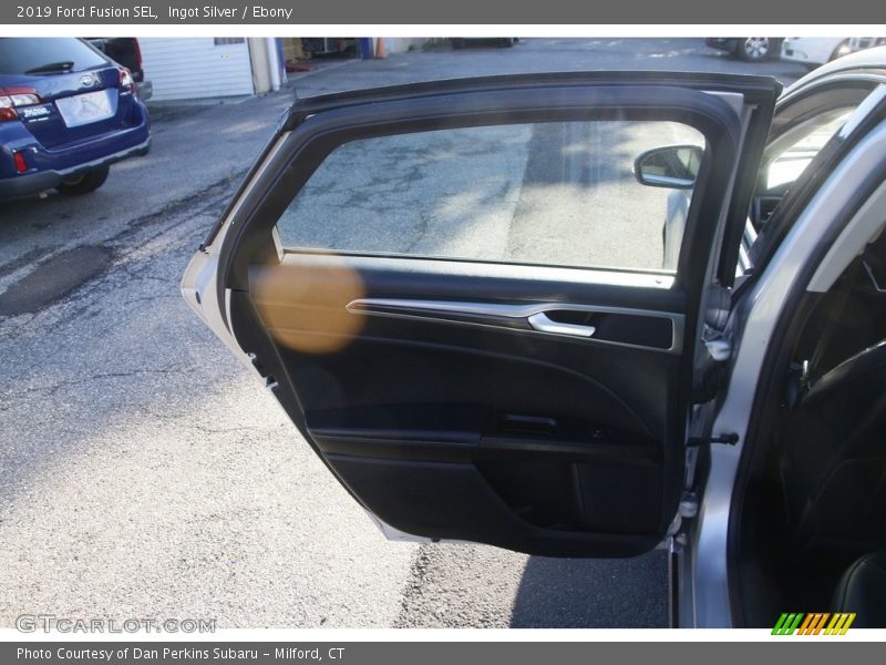 Ingot Silver / Ebony 2019 Ford Fusion SEL
