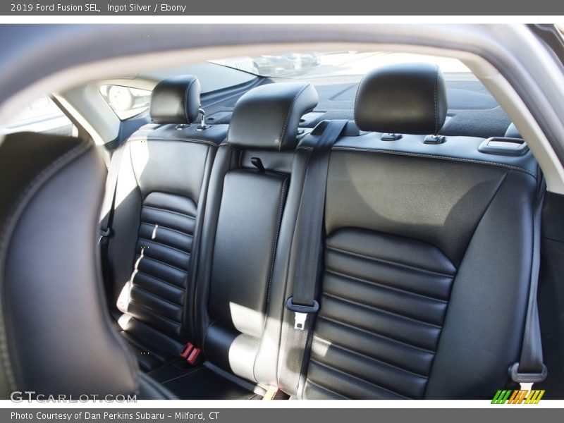 Ingot Silver / Ebony 2019 Ford Fusion SEL