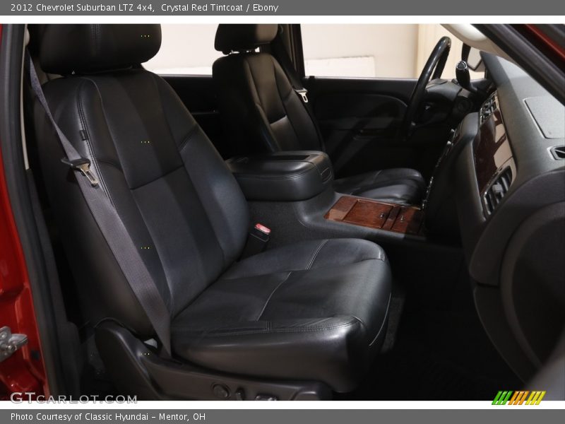 Crystal Red Tintcoat / Ebony 2012 Chevrolet Suburban LTZ 4x4