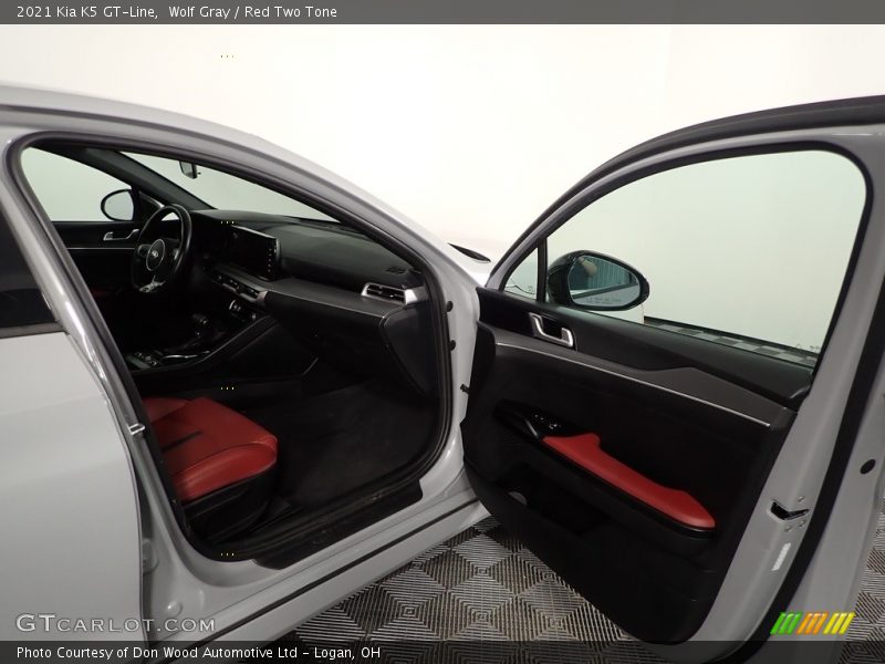 Wolf Gray / Red Two Tone 2021 Kia K5 GT-Line