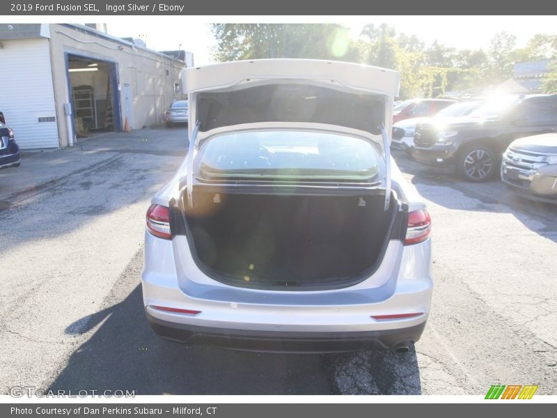 Ingot Silver / Ebony 2019 Ford Fusion SEL