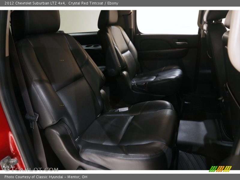 Crystal Red Tintcoat / Ebony 2012 Chevrolet Suburban LTZ 4x4