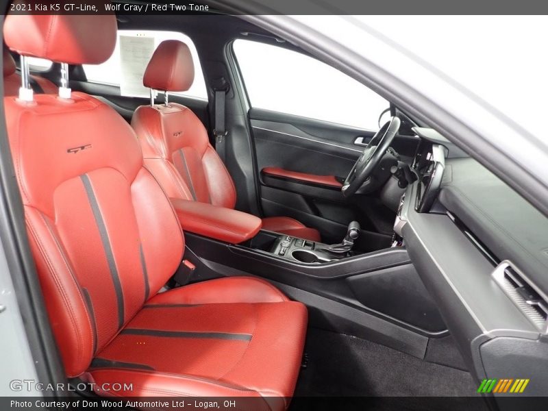 Front Seat of 2021 K5 GT-Line