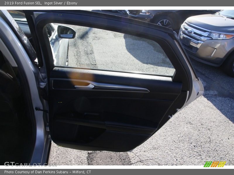 Ingot Silver / Ebony 2019 Ford Fusion SEL