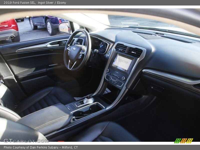 Ingot Silver / Ebony 2019 Ford Fusion SEL