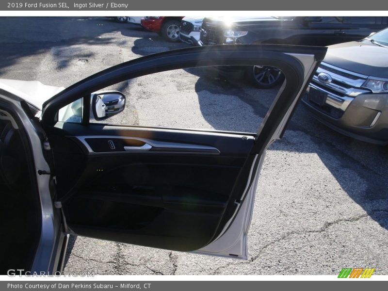 Ingot Silver / Ebony 2019 Ford Fusion SEL