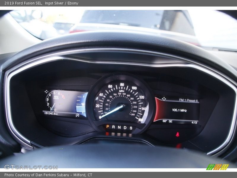 Ingot Silver / Ebony 2019 Ford Fusion SEL